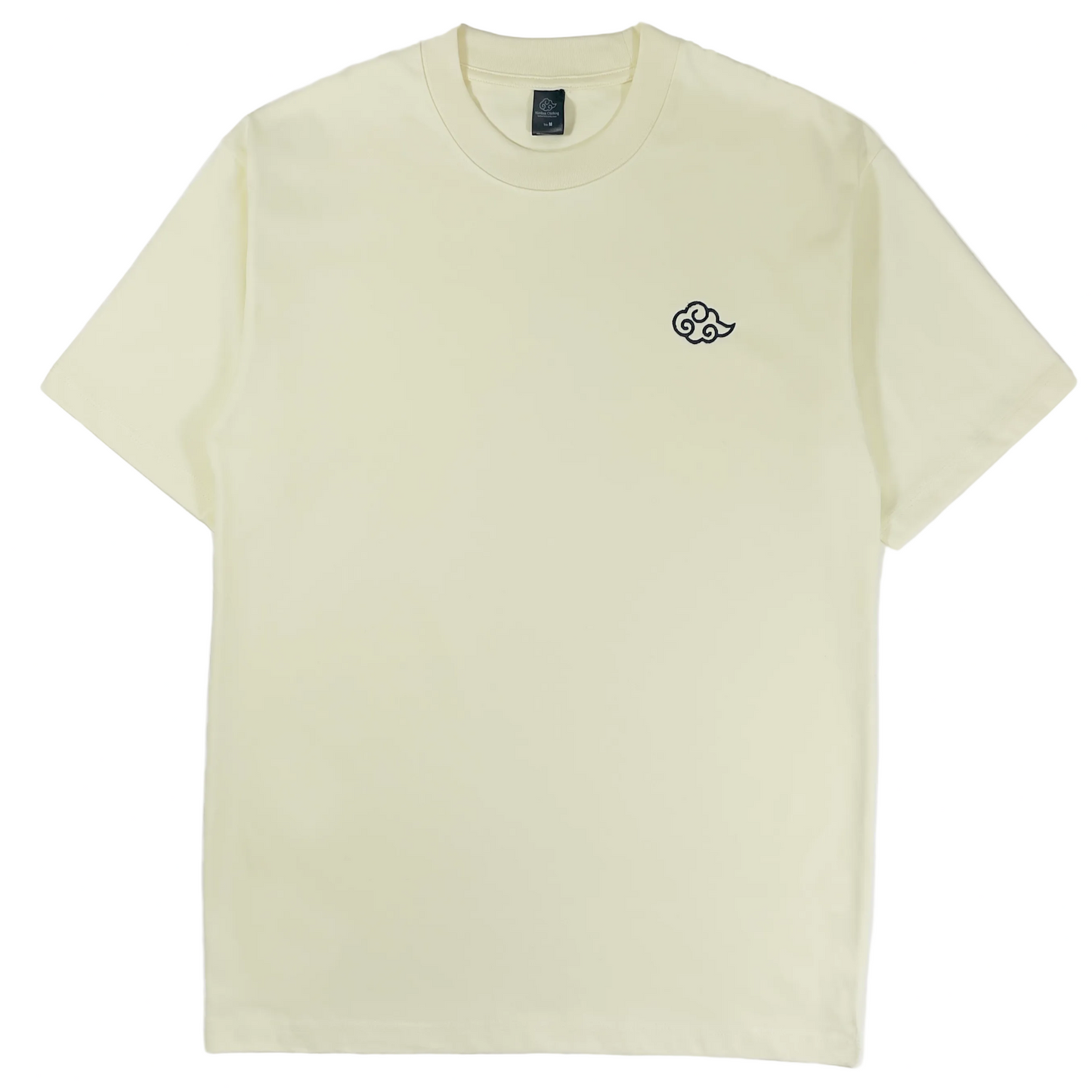 Luxe Unisex Boxy-Fit T-shirt - Cream