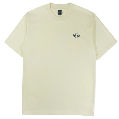 Luxe Unisex Boxy-Fit T-shirt - Cream