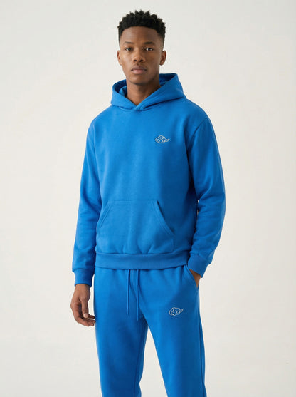 Cloudweave Hoodie - Blue | Relaxed Unisex Fleece