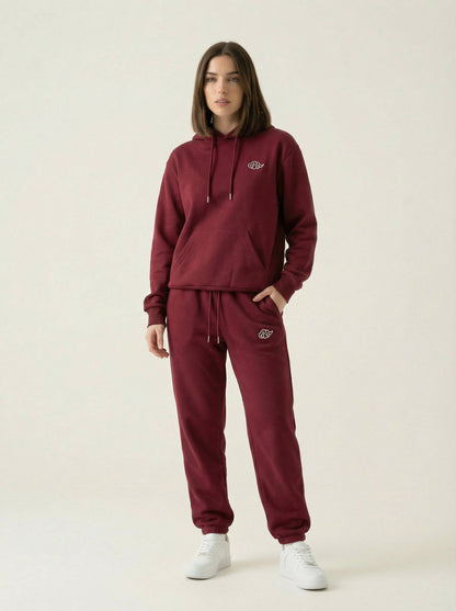 Cloudweave Unisex Relaxed-Fit Jogger - Garnet
