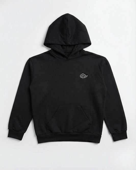 Cloudweave Hoodie - Black | Relaxed Unisex Fleece