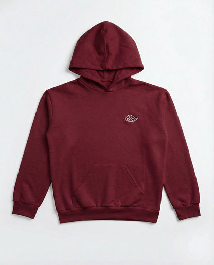 Cloudweave Hoodie - Garnet | Relaxed Unisex Fleece