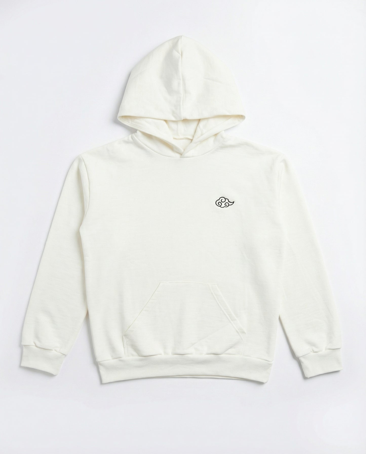 Cloudweave Hoodie - Off-white | Relaxed Unisex Fleece