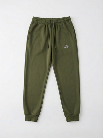 Cloudweave Unisex Relaxed-Fit Jogger - Olive Green