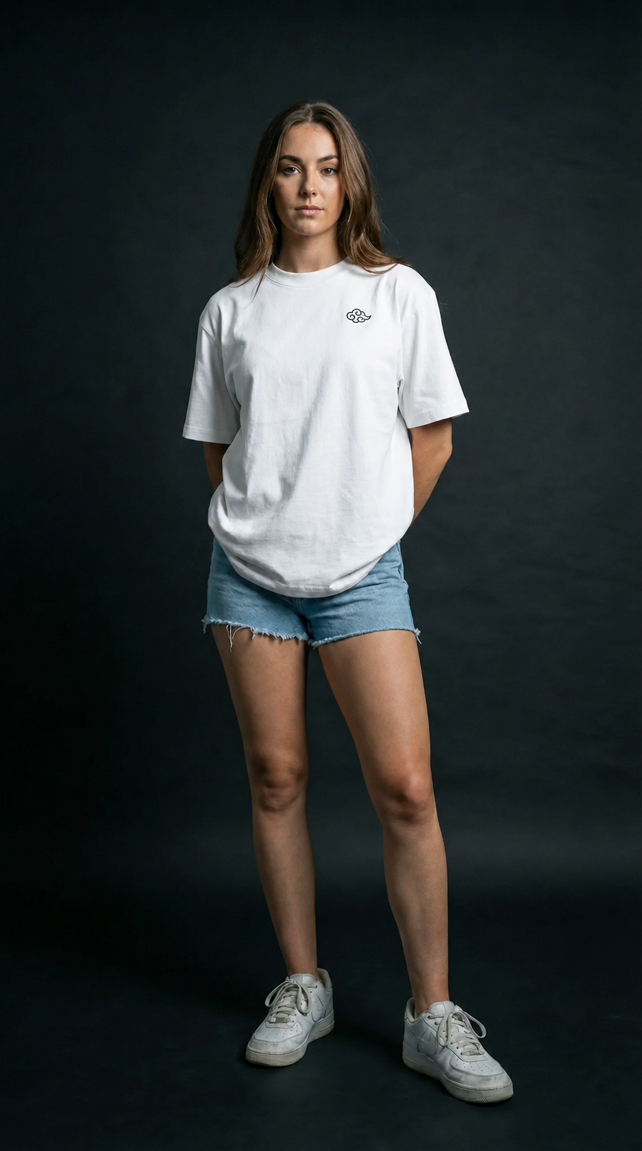 Luxe Unisex Boxy-Fit T-shirt - White
